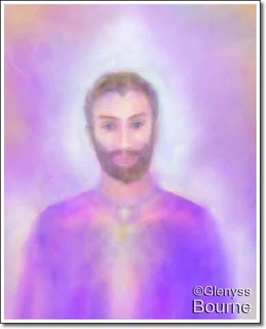 Saint Germaine - Peace painting