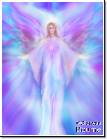 Angel of Remembrance painting