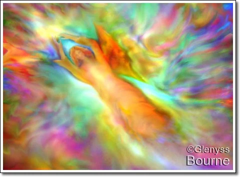 Angel of Expansion and Courage painting