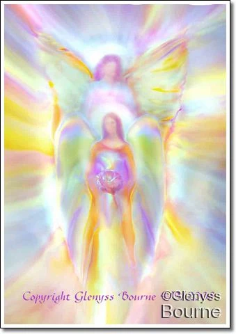 Archangel Gabriel and Mary