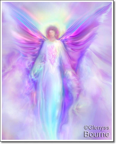 Archangel Raphael by Glenyss Bourne