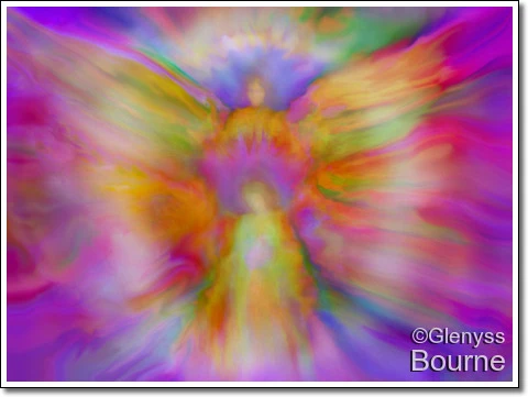Angel of Light - "Your Guardian Angel" painting