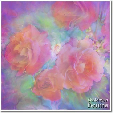 Rose Deva painting