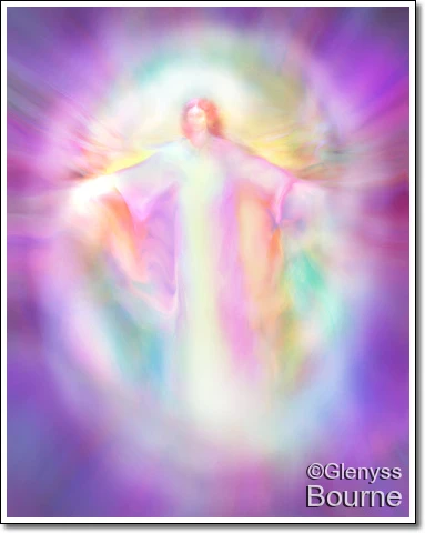 Archangel Azrael painting