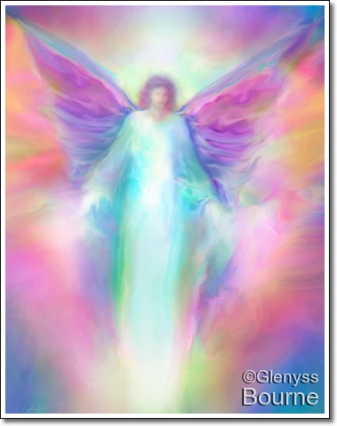 Archangel Raphael Healing painting